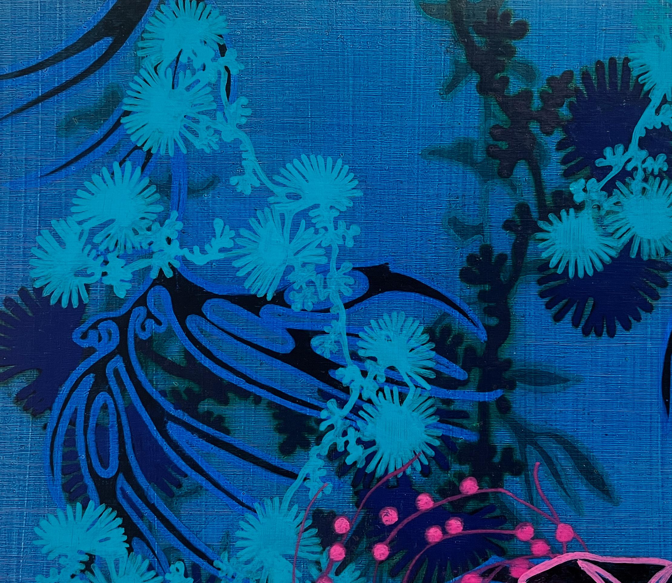 #22-05, Abstract Floral Painting 2
