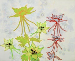 #22-14 - Abstrakte Blumenmalerei mit Vivid Color