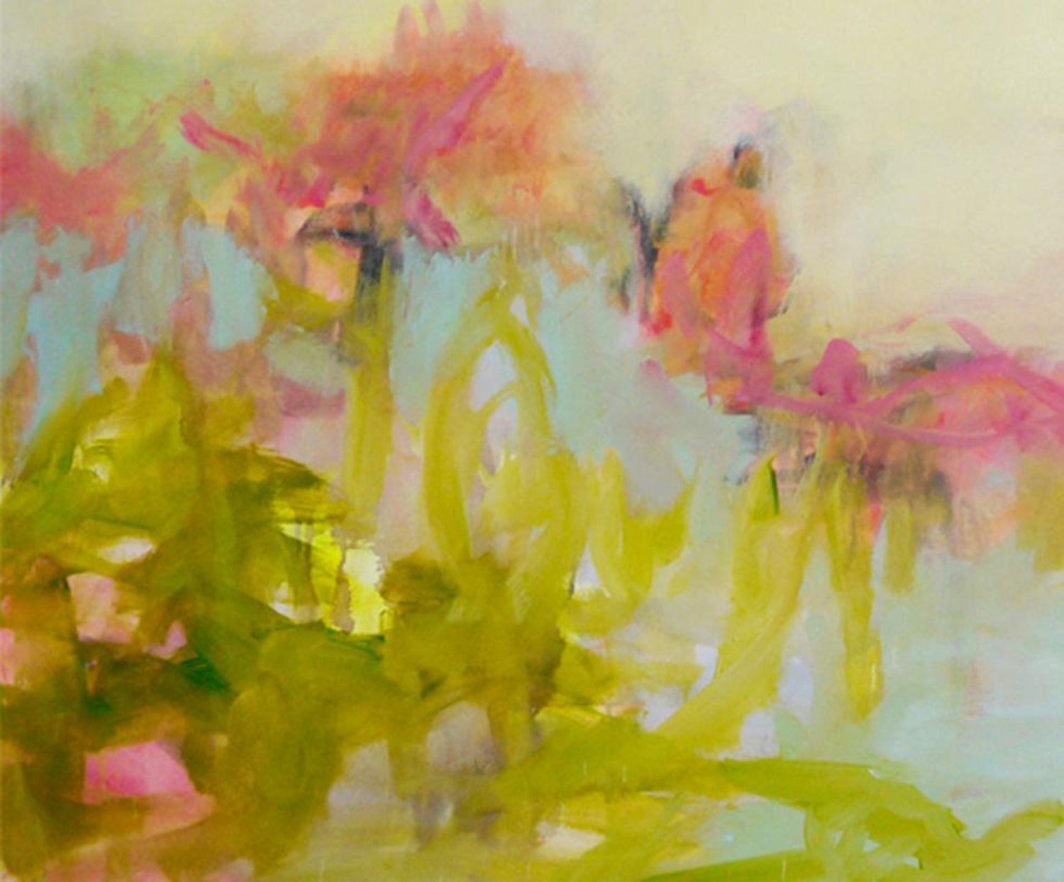 Annette Jellinghaus The Simple Things Colorful Abstract Landscape Contemporary Floral Painting For Sale At 1stdibs Annette Jellinghaus The Simple Things Colorful Abstract Landscape Contemporary Floral Painting For Sale At 1stdibs