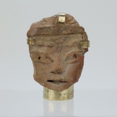 Annette Nancarrow Pre-Columbian Relic Mounted as Brooch or Pendant