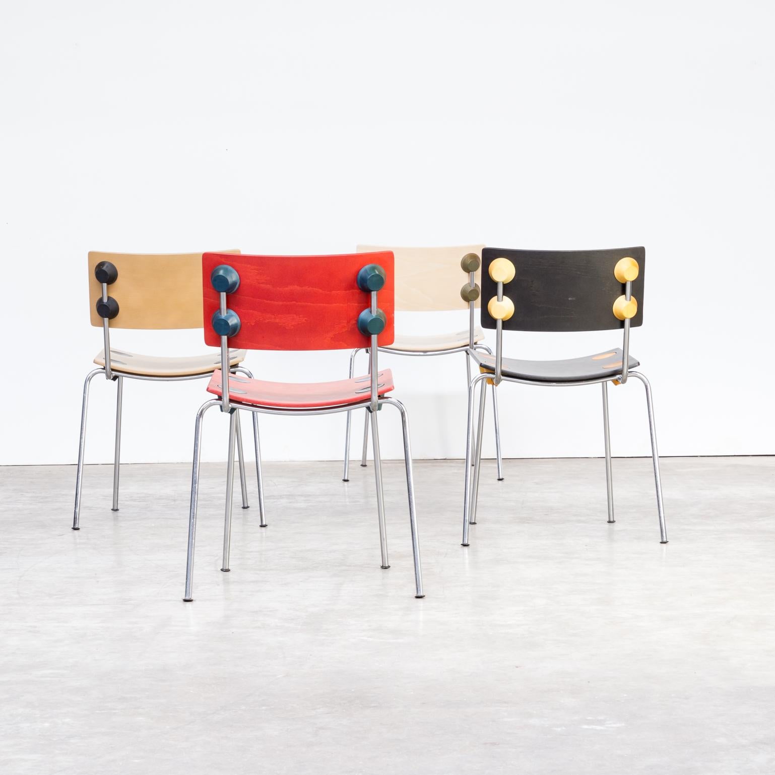 Annette van Citters ‘Bubbles’ Stackable Chair for Lande Set or Four For Sale 2