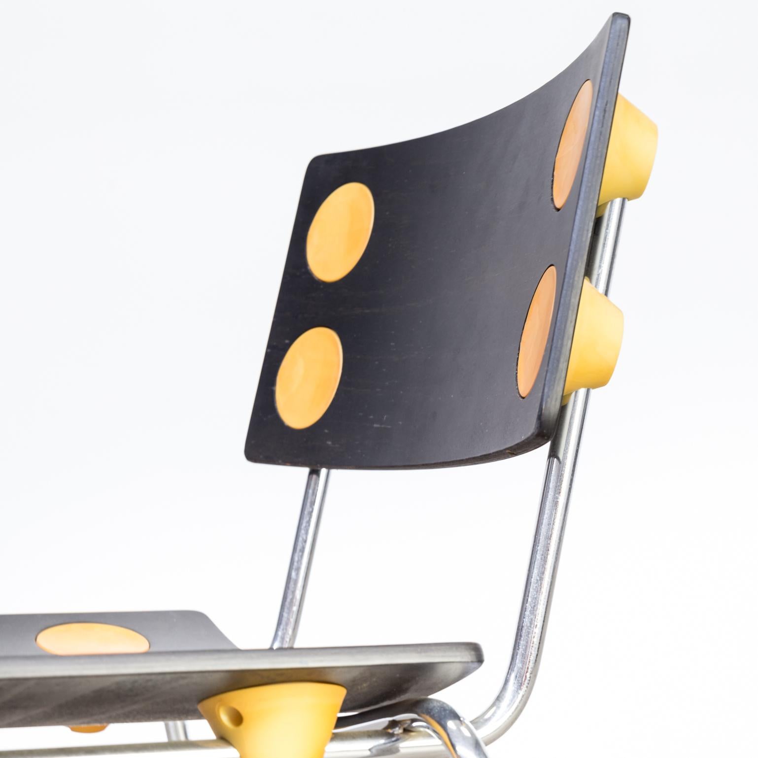 Annette van Citters ‘Bubbles’ Stackable Chair for Lande Set or Four For Sale 4