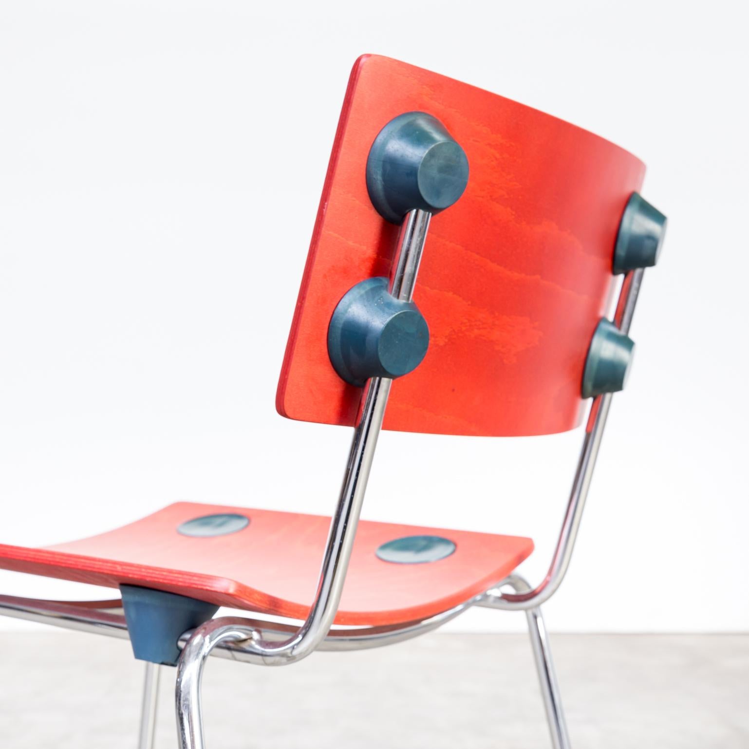 Annette van Citters ‘Bubbles’ Stackable Chair for Lande Set or Four For Sale 6