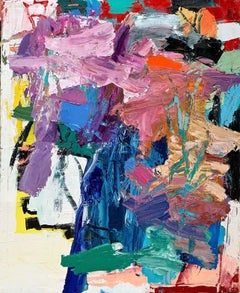 Passeggiata delle azalee: Pittura astratta contemporanea