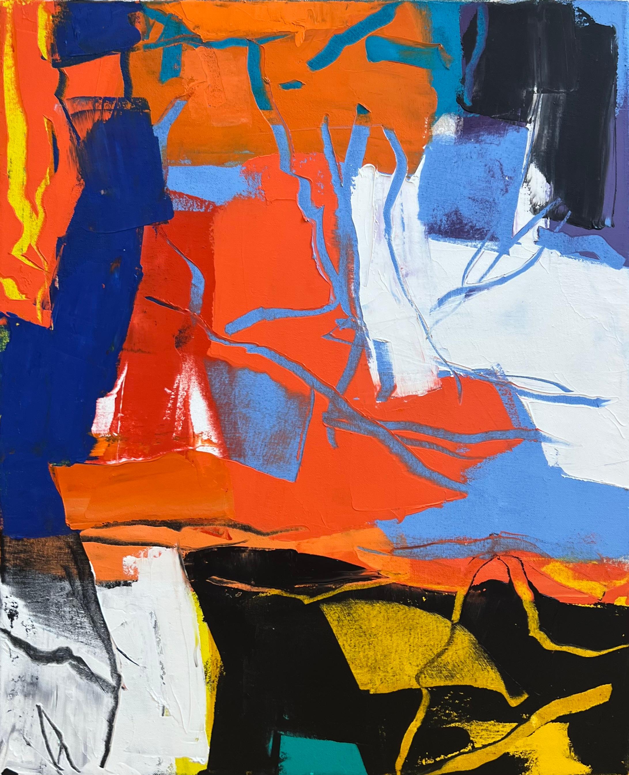 Abstract Painting di Annette Werndl - Piccola India