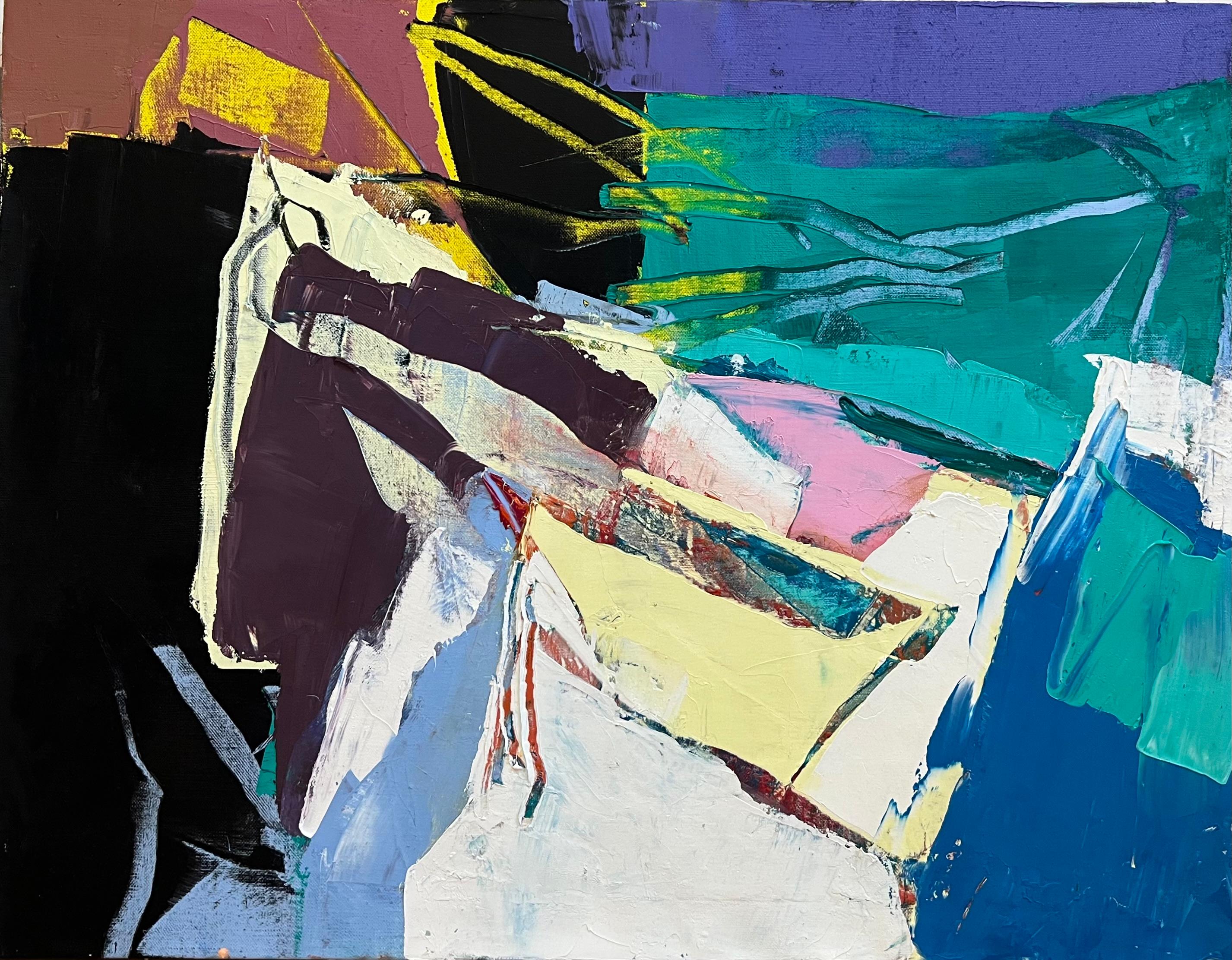 Abstract Painting di Annette Werndl - Via dell'Acqua