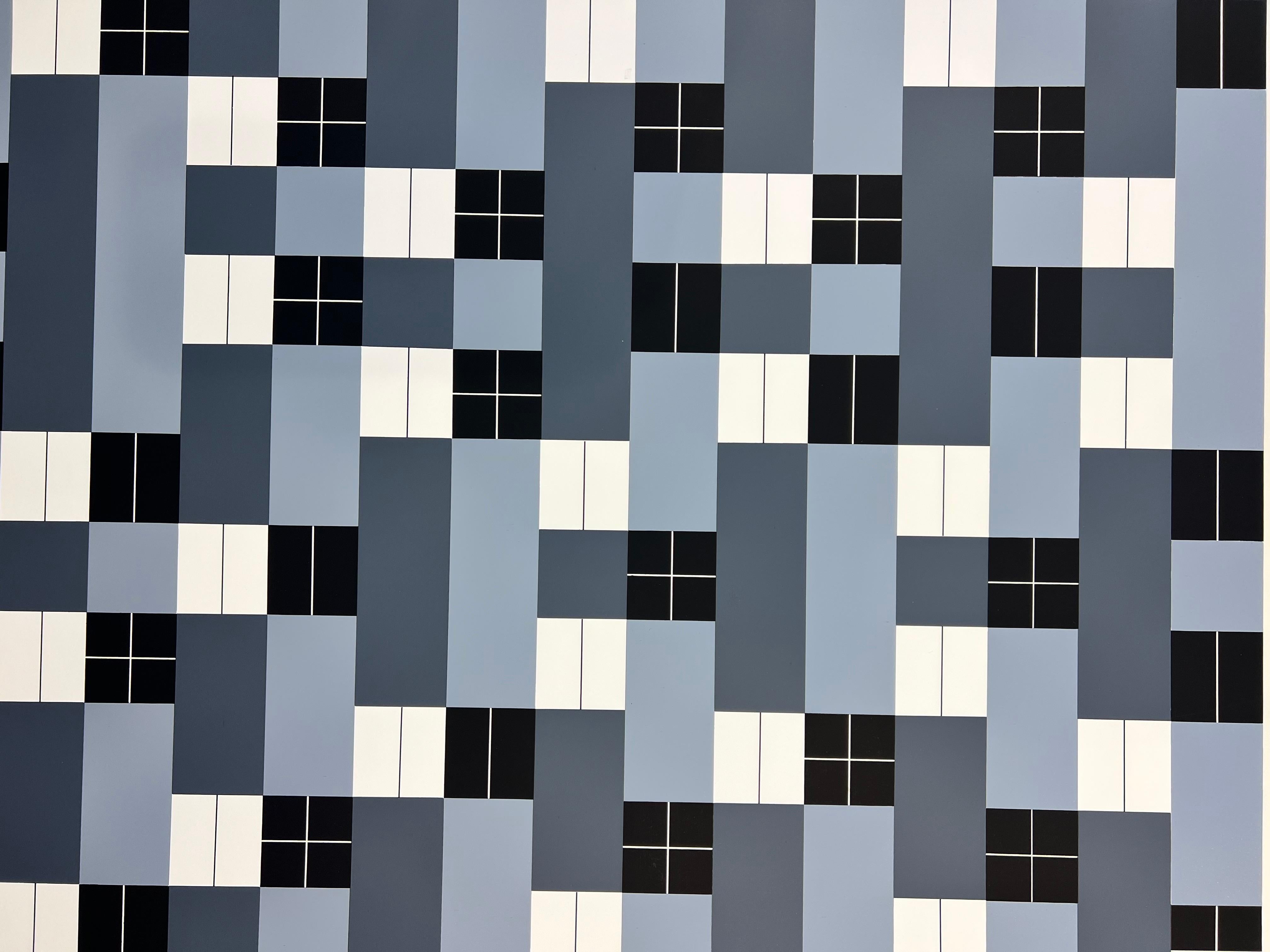 Anni Albers ( 1899 - 1994 ) - Tejido doble - Serigrafía firmada a mano - 1985 en venta 6