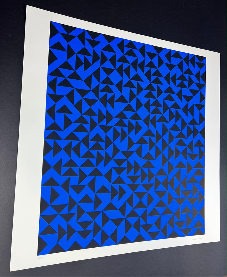 Anni Albers - Anni Albers ( 1899 – 1994 ) – Intaglio with Triangles ...