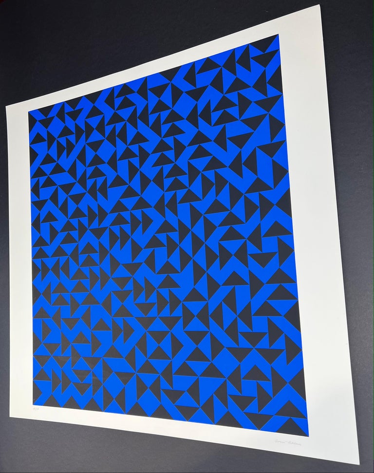 Anni Albers - Anni Albers ( 1899 – 1994 ) – Intaglio with Triangles ...