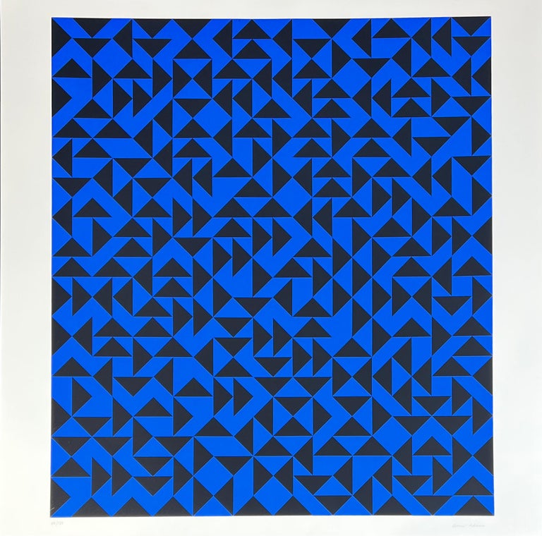 Anni Albers - Anni Albers ( 1899 – 1994 ) – Intaglio with Triangles ...
