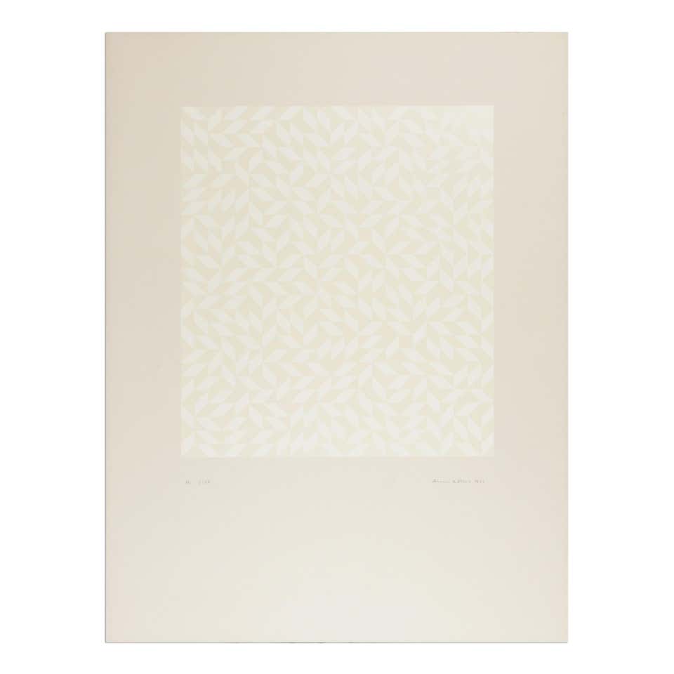 Anni Albers, ST - Original Screen Print from 1971, Geometric Abstraction