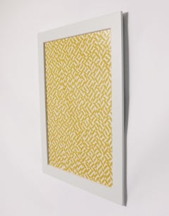 Anni Albers Abstract Fabric Panels 33” x 26” Mid Century Modern Art