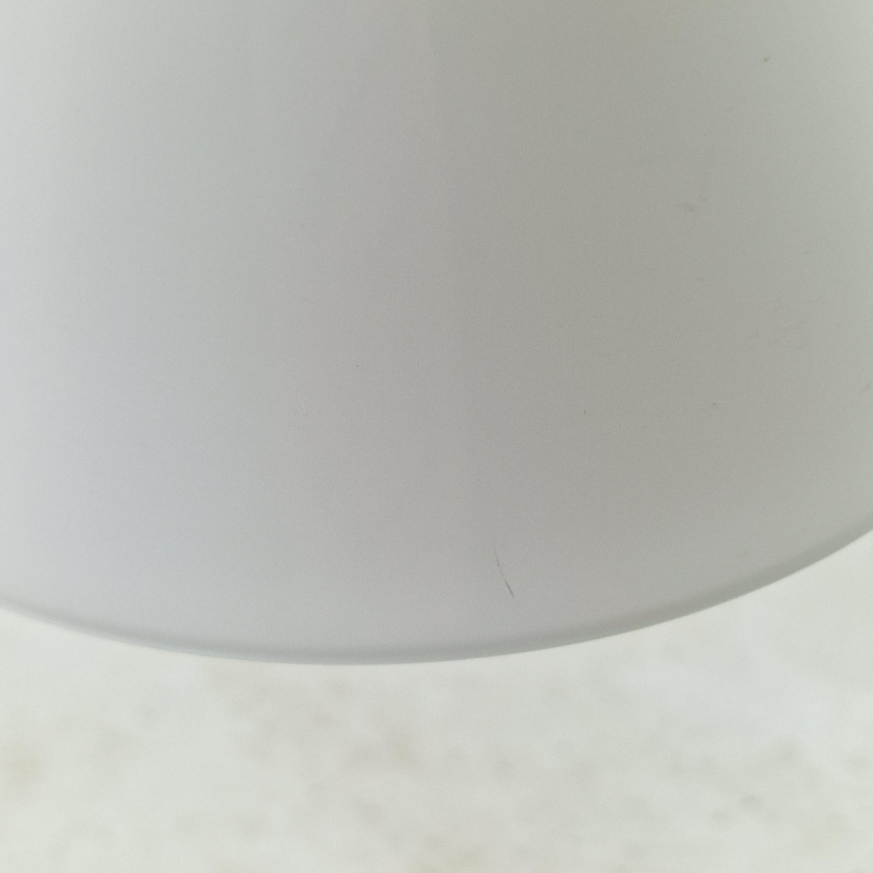 Lampadario Anni Trenta Luce di Venini in vetro di Murano bianco in vendita 4
