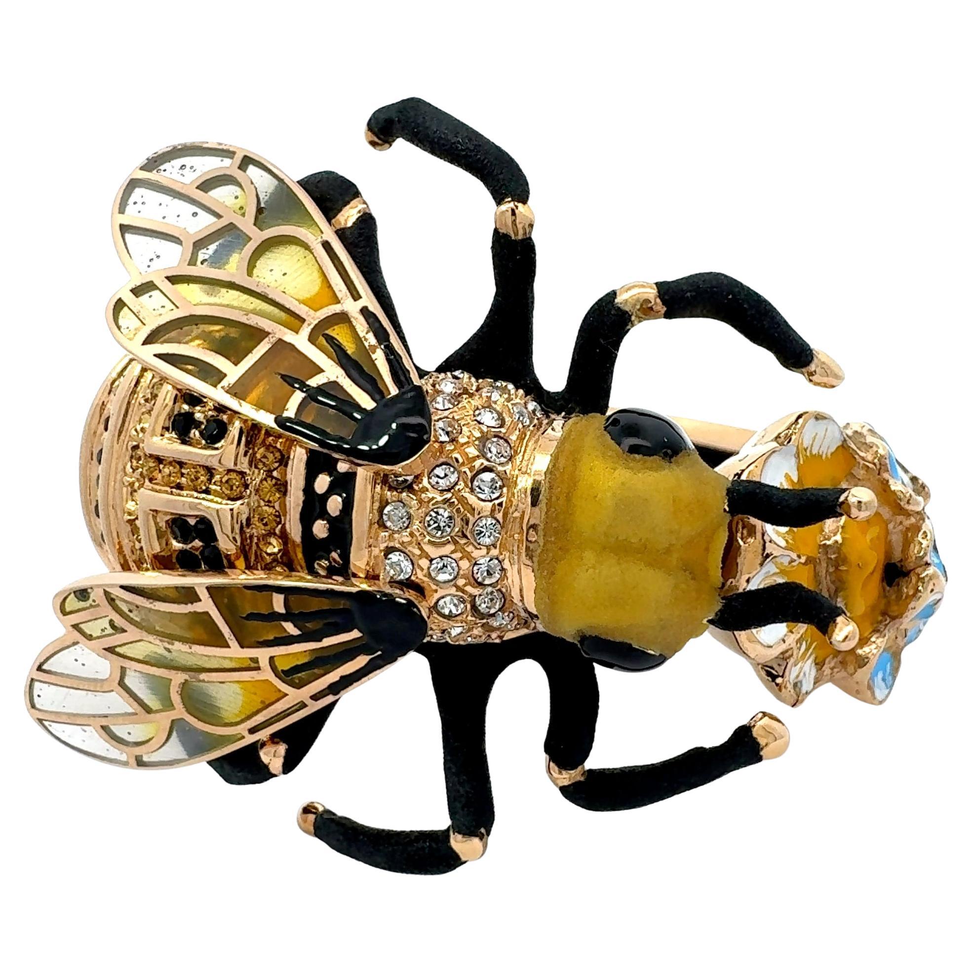 Pulsera brazalete Abeja Reina Annibale Baldini