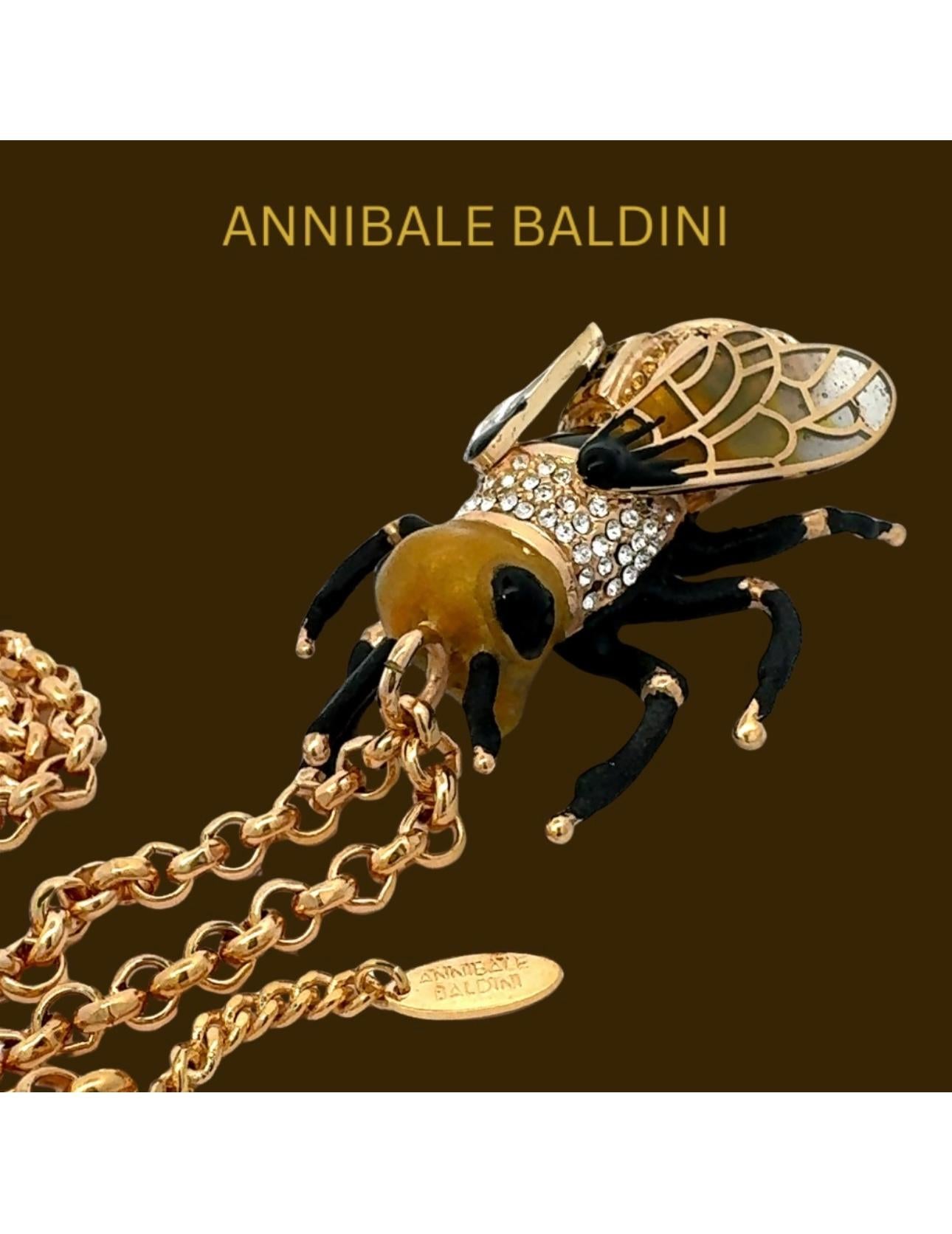 Ciondolo a forma di ape regina di Annibale Baldini In condizioni Nuovo in vendita a Derby, NY