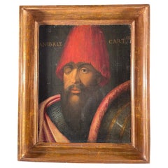 Hannibal Karthager Italienisches Porträt Lombardischer Künstler Anfang 1600 