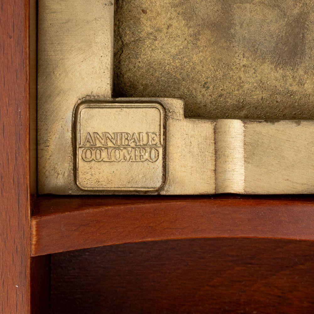 Annibale Colombo Table de jeu en merisier Bon état - En vente à Astoria, NY