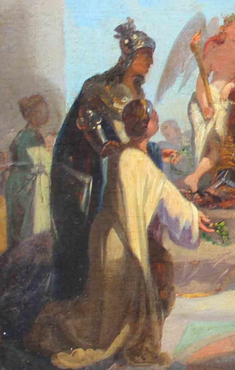 Attributed to Hannibal Gatti, Allegorical Scene For Sale 1