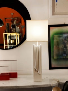 Lampe de table sculpturale Annibale Oste, Italie années 1980