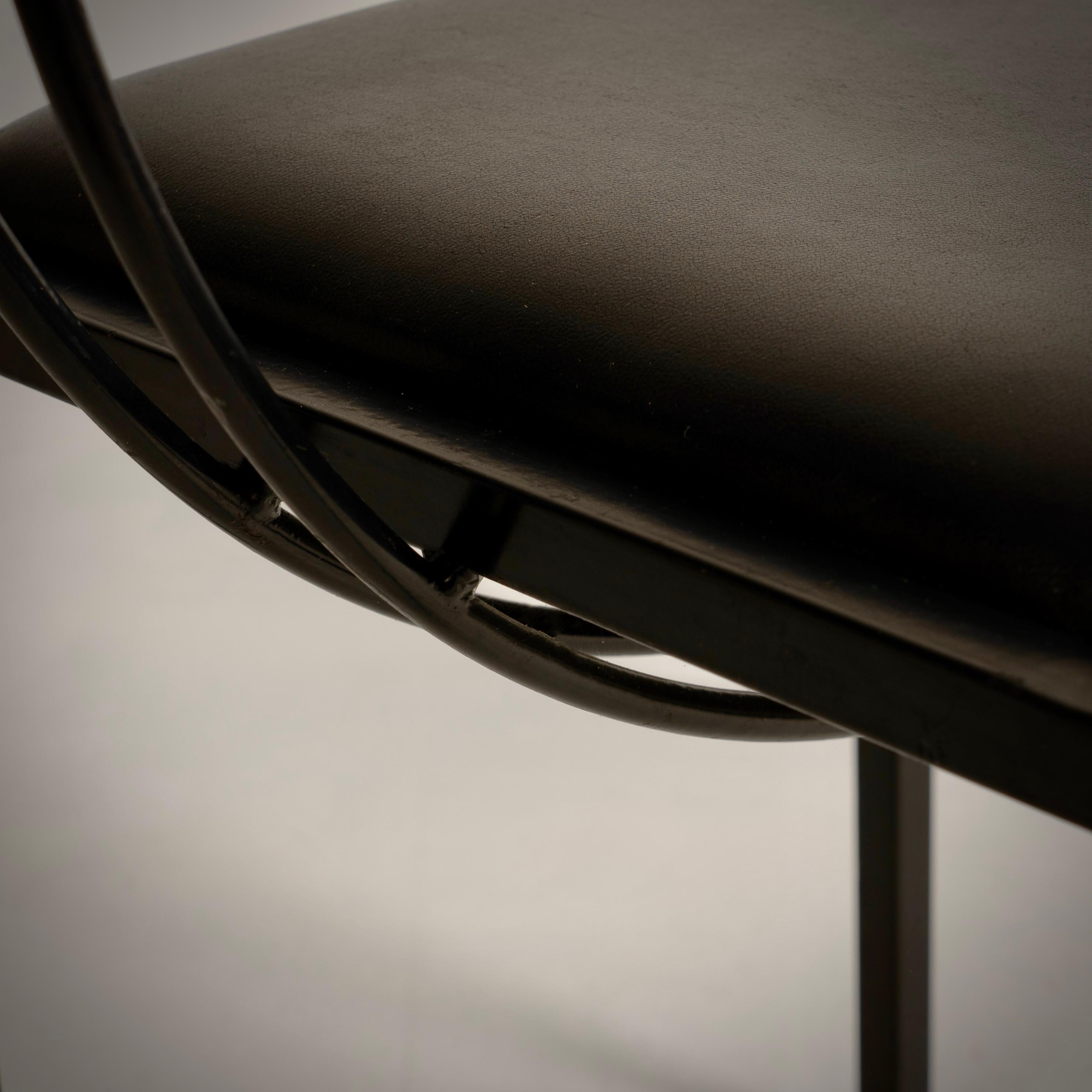 ANNICK & SAMUEL CORIAT, set de 8 chaises, Artelano ed, France, c. 1987 en vente 3