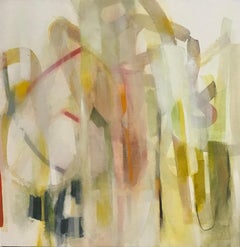 « Lightning Within & Dissolving Fire » - Acrylique sur toile inspirée par la bonté de l'esprit