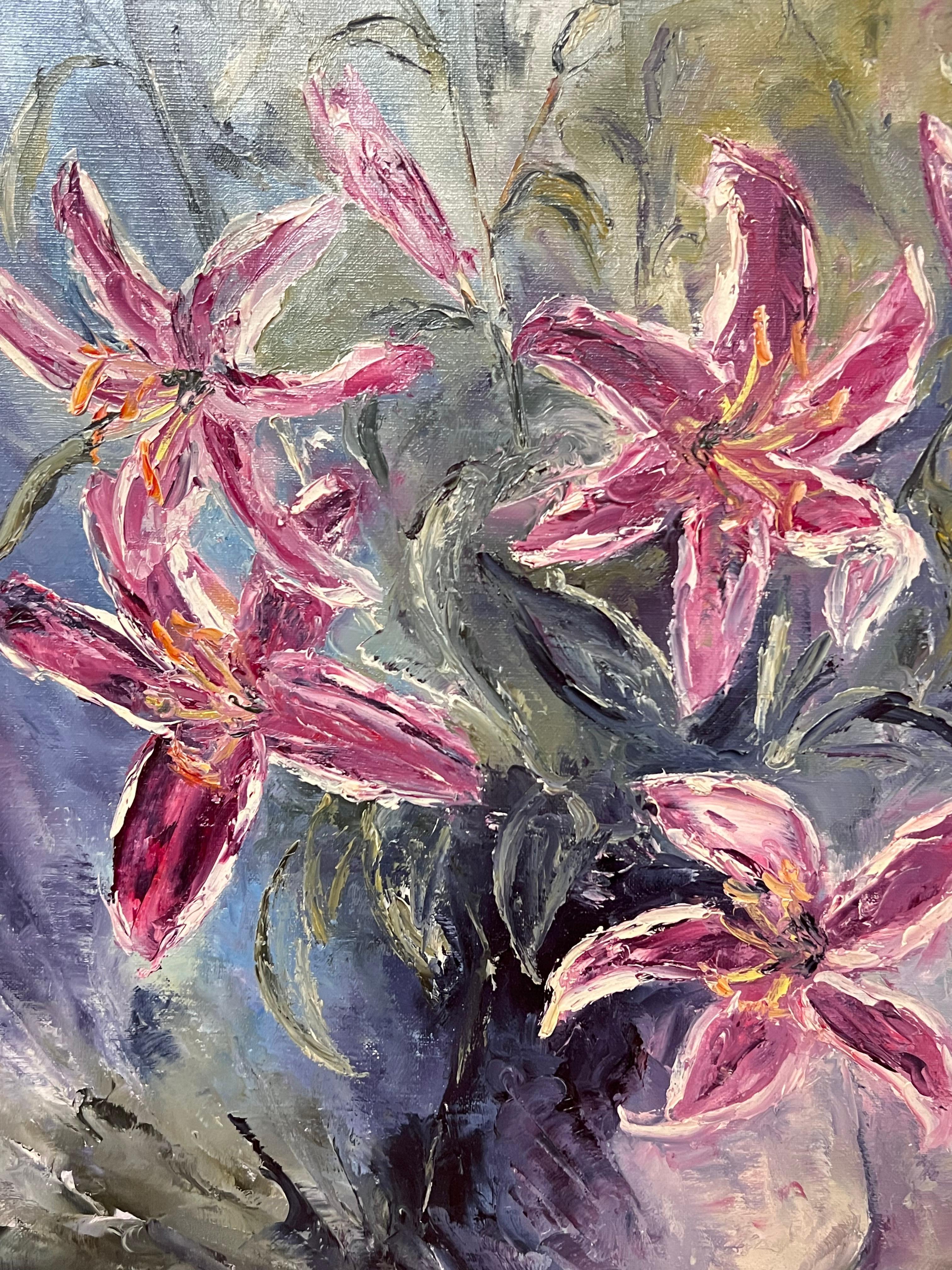 Gigli Stargazer
Annie Faure (francese 1940-2021)
olio su tela firmato
tela: 24 x 19,5 pollici
Provenienza: collezione privata
Condizioni: ottime condizioni

Per ulteriori informazioni, contattaci per qualsiasi domanda. Grazie. 

