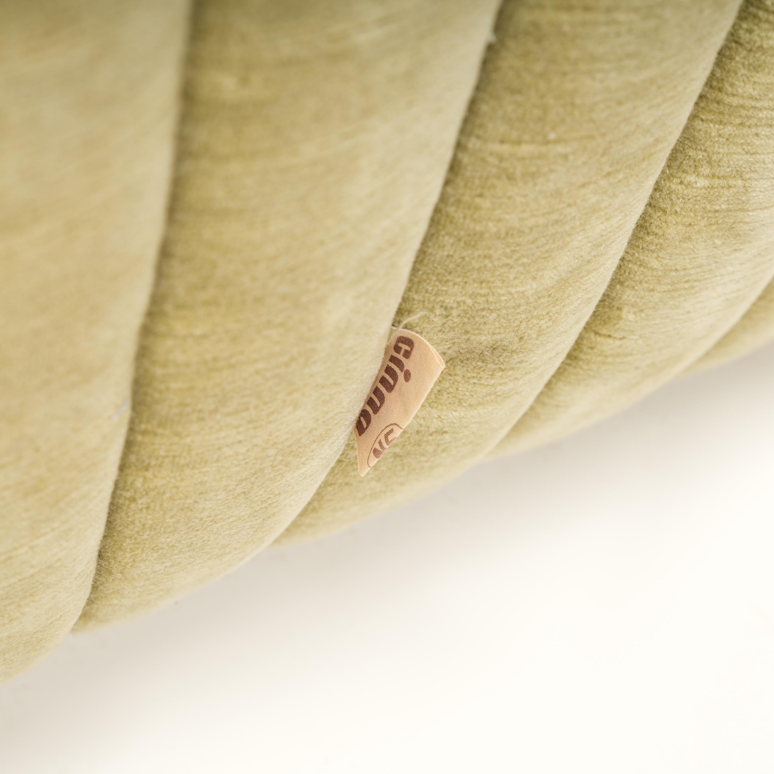Annie Hiéronimus pour Cinna Ligne Roset Canapé Sandra vert 3 places en vente 5
