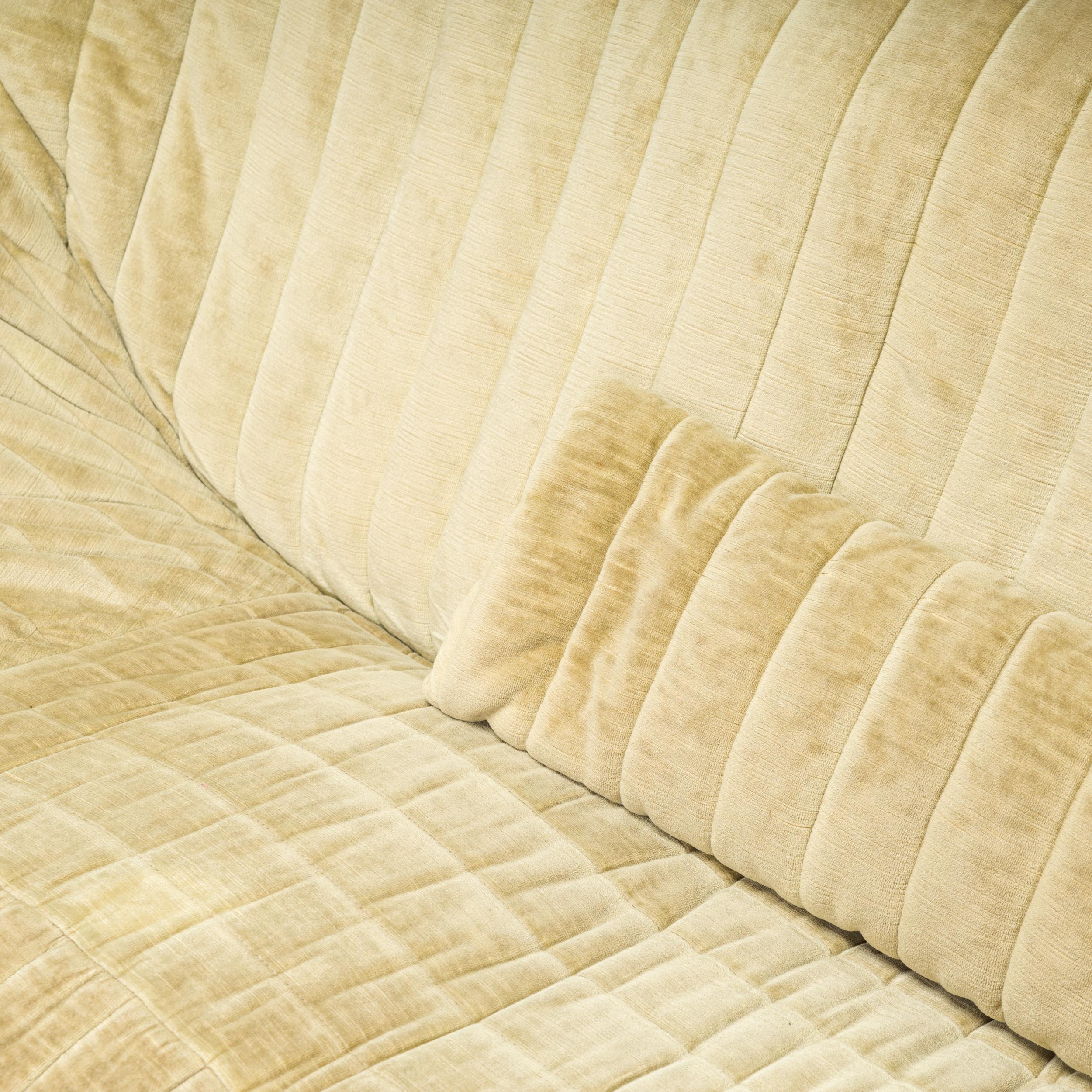 Annie Hiéronimus pour Cinna Ligne Roset Canapé Sandra vert 3 places en vente 2