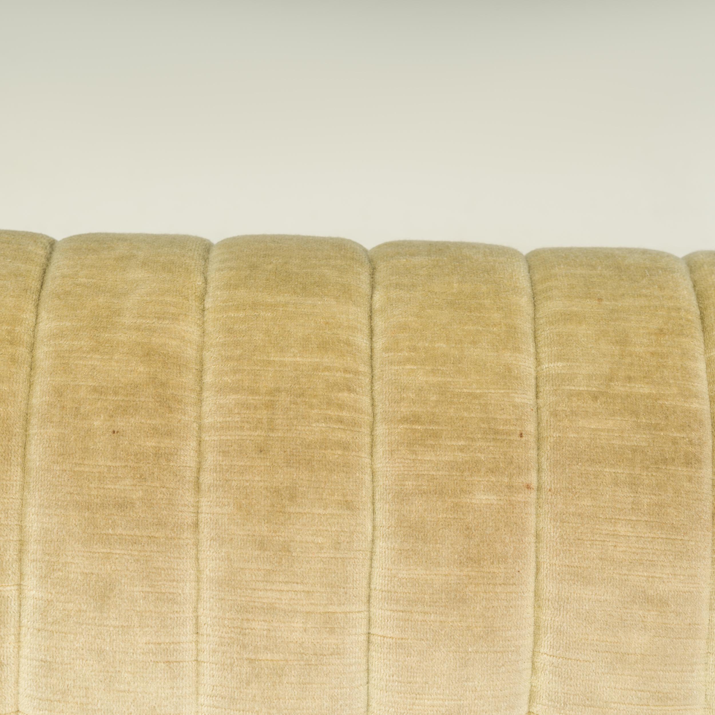 Annie Hiéronimus pour Cinna Ligne Roset Canapé Sandra vert 3 places en vente 3