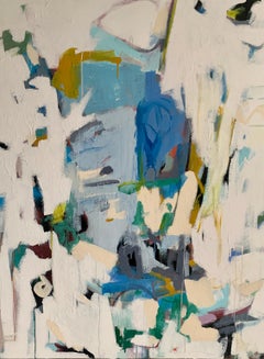 It Is Well by Annie King, Large Abstract Mixed Media on Canvas Painting