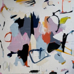 Morphosis VI - Abstract mixed media paint modern contemporary artwork minimalist