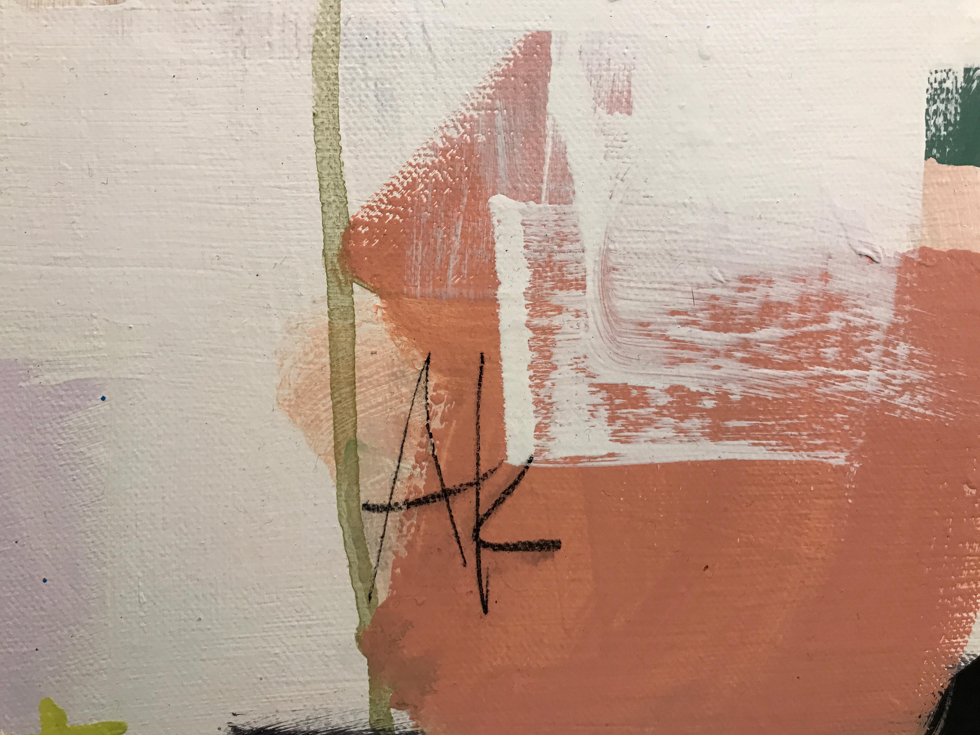 One Time by Annie King, Large Abstract Mixed Media on Canvas Painting 2