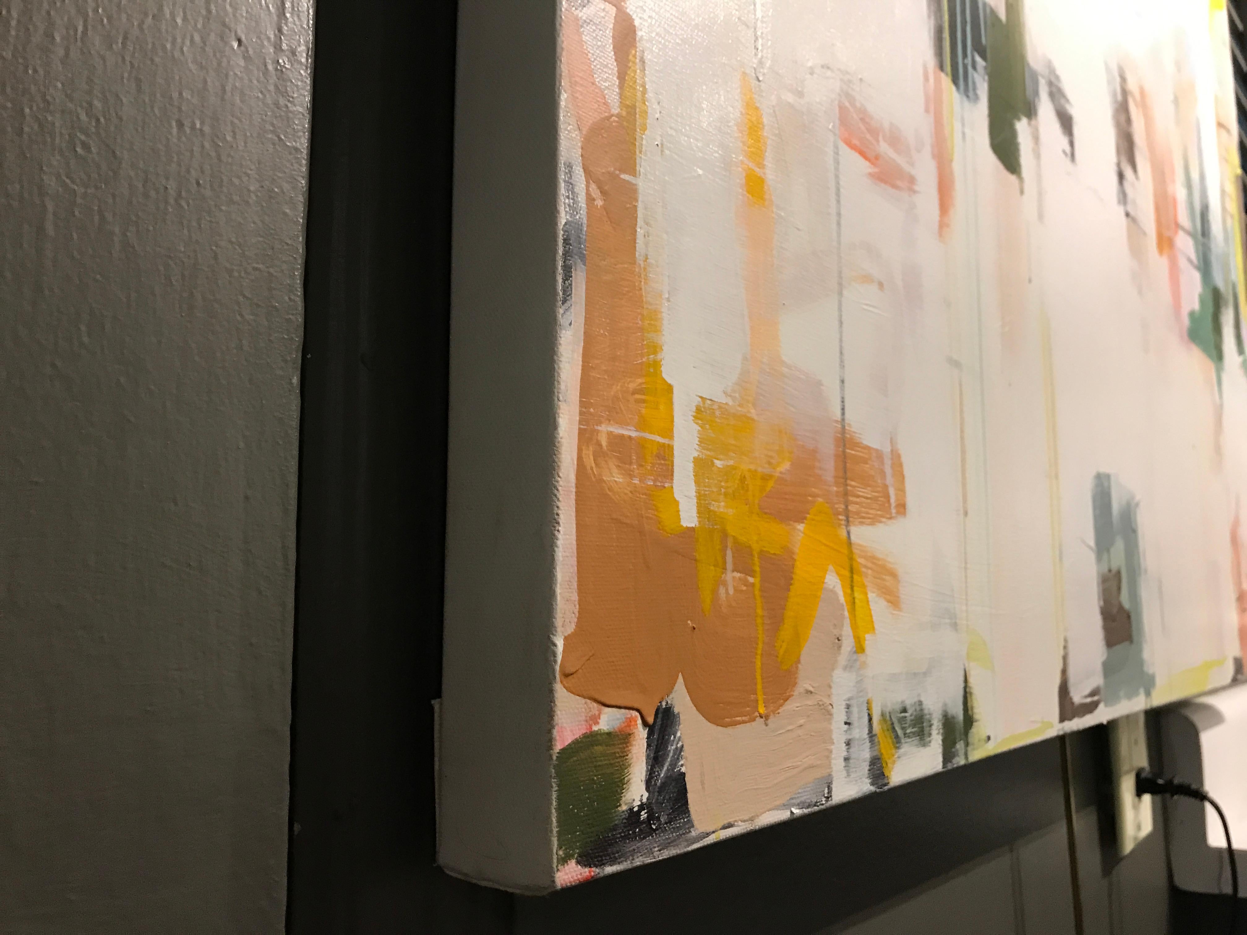 One Time by Annie King, Large Abstract Mixed Media on Canvas Painting 7