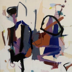 Annie King Playful Painting Ii Abstract Original Painting
