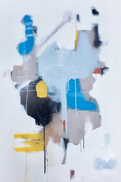 Annie King - Primary I by Annie King 2018 Large Vertical Abstract Painting on Canvas Primary I by Annie King 2018 Large Vertical Abstract Painting on Canvas