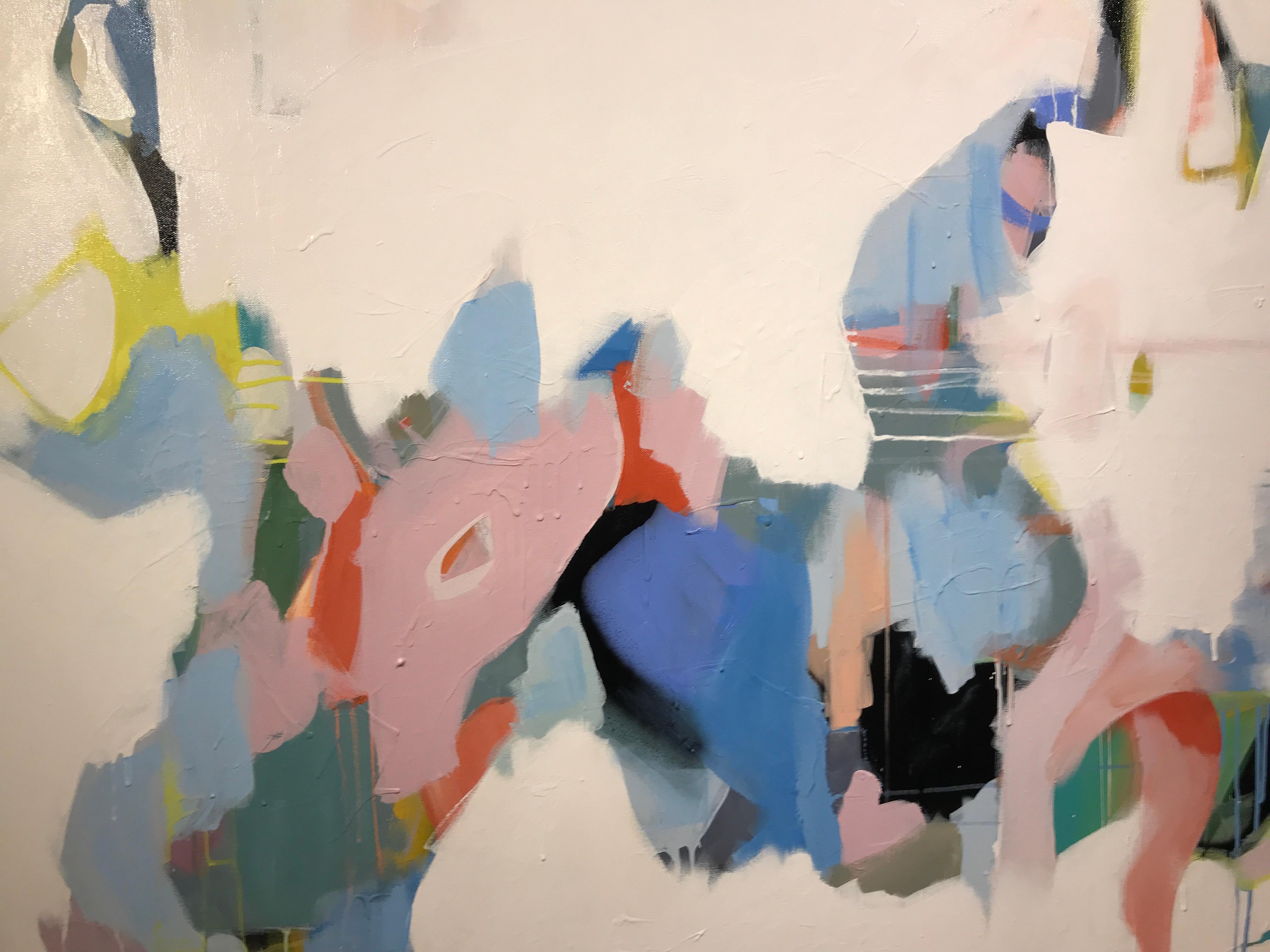 Set Apart by Annie King, Large Abstract Mixed Media on Canvas Painting 3