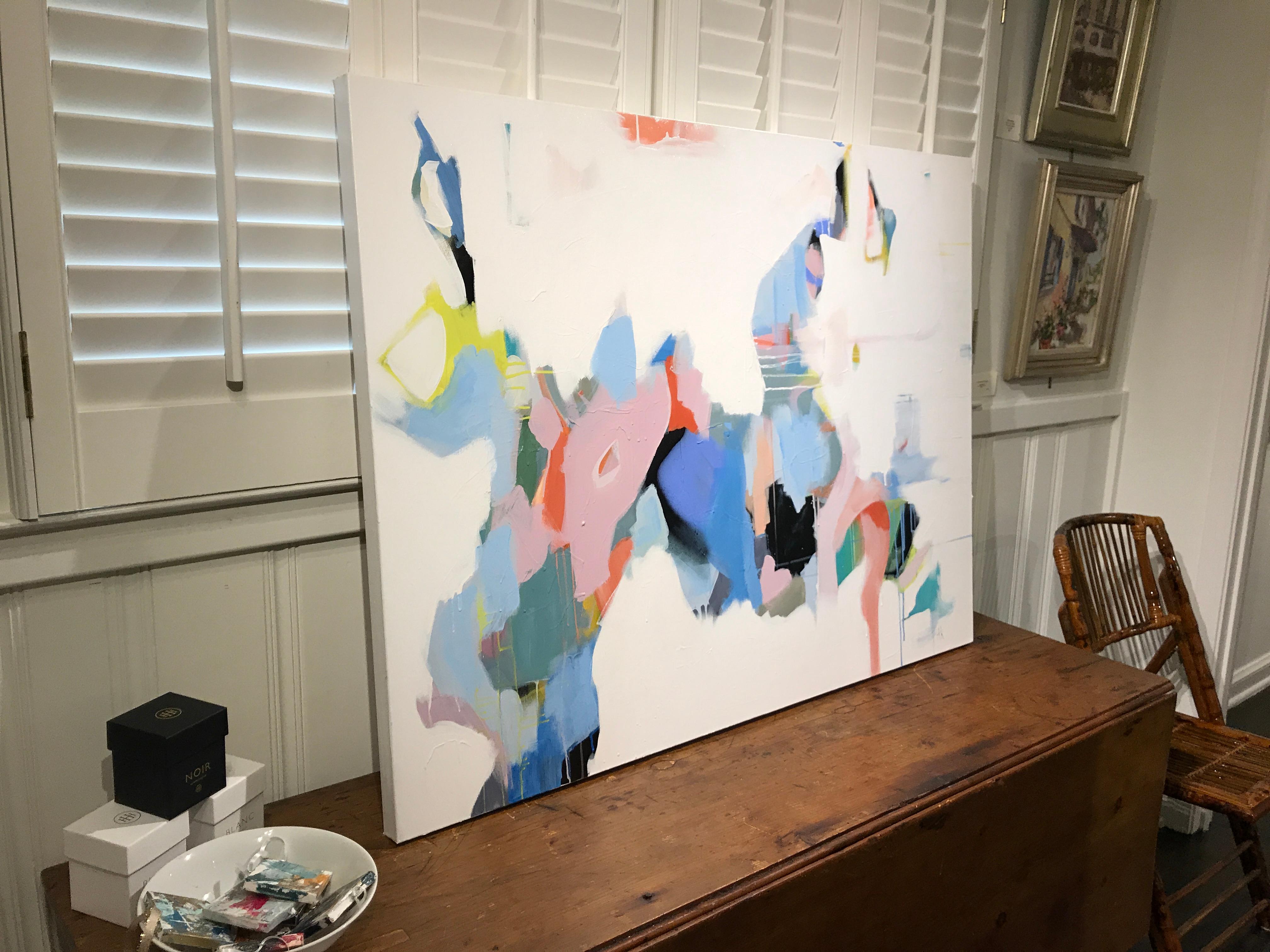 Set Apart by Annie King, Large Abstract Mixed Media on Canvas Painting 5