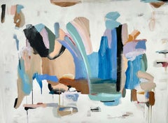 Tesori dell'Incompiuto - pittura astratta originale a tecnica mista - arte contemporanea