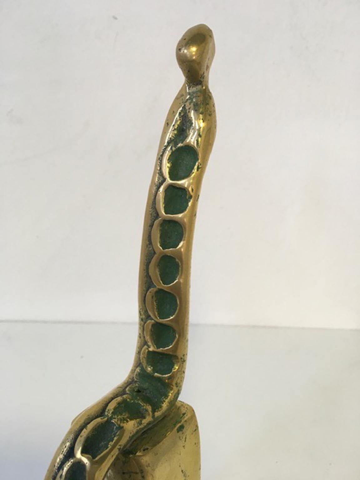 Seule Italy 1985 Post_Modern  Bronze Abstract Sculpture Annie Lambert For Sale 9