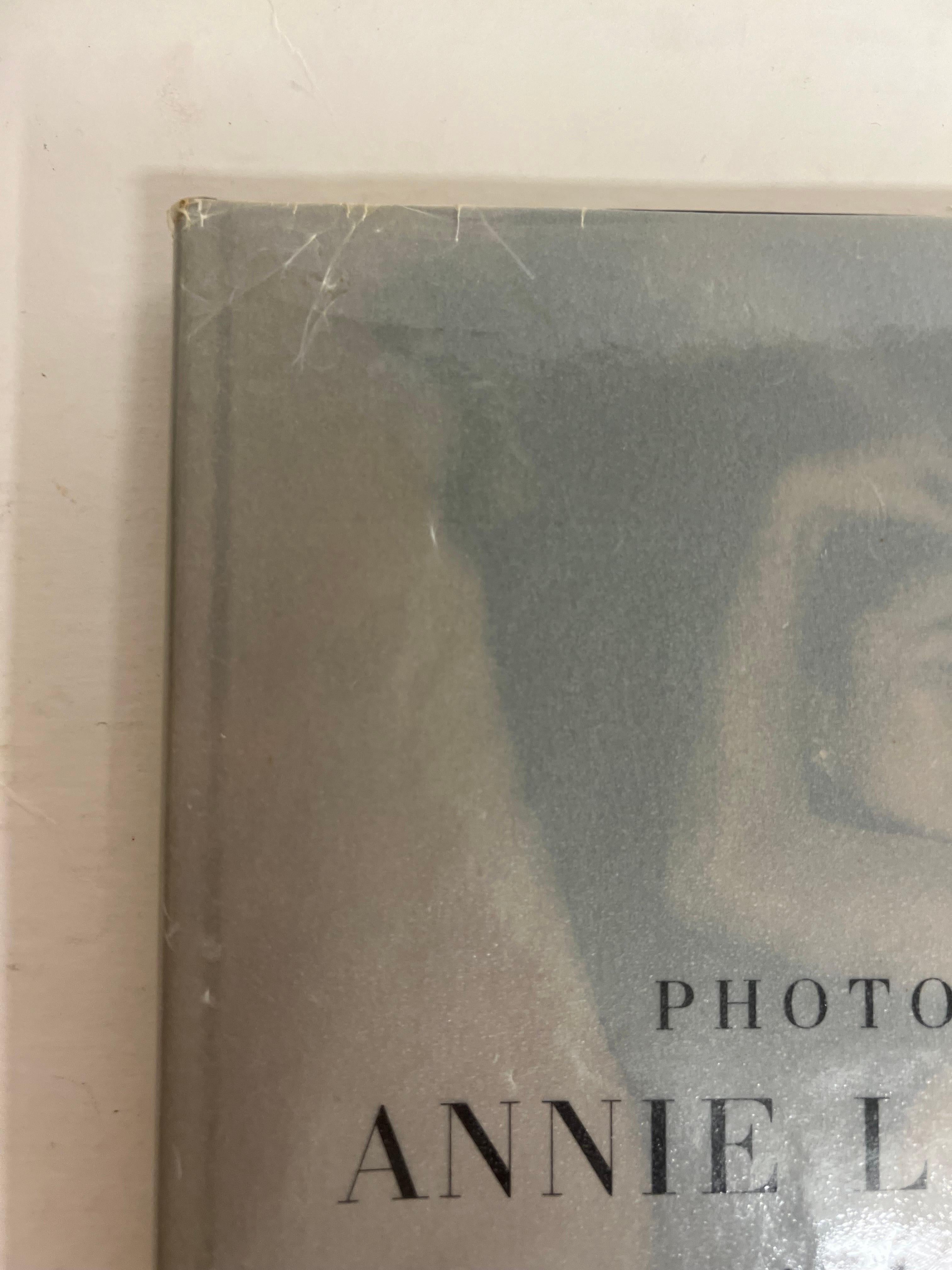 Italian Annie Leibovitz 1970-1990 First Edition Photography Book For Sale