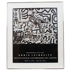 Annie Leibovitz, 1992 ICA Boston Exhibition Poster, Keith Haring