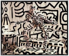 Annie Leibovitz "Keith Haring, NY - 1986" firmado y numerado