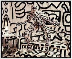 Annie Leibovitz "Keith Haring, NY - 1986" signed and numbered