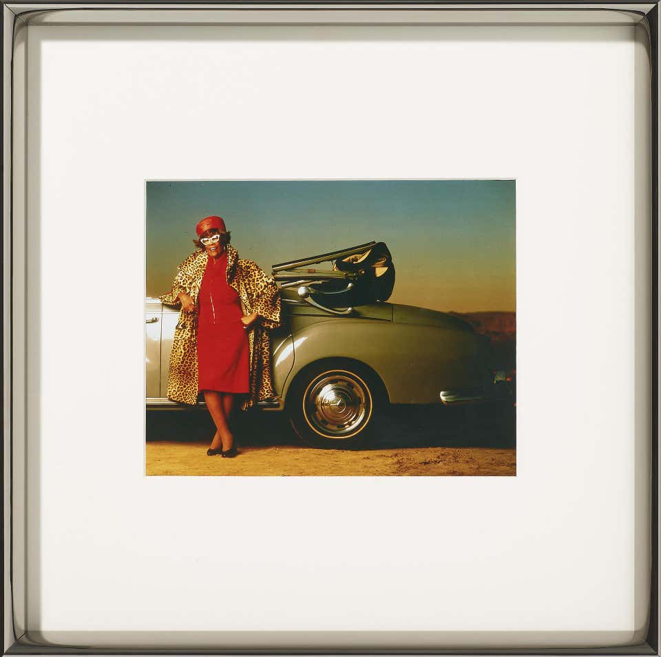 Ella Fitzgerald Portrait Photography, Framed, Modern, 1988, Vintage