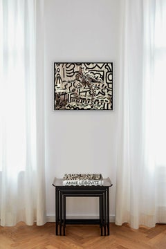 Keith Haring, New York City, 1986. Signed, Framed, ChromaLuxe aluminium Print