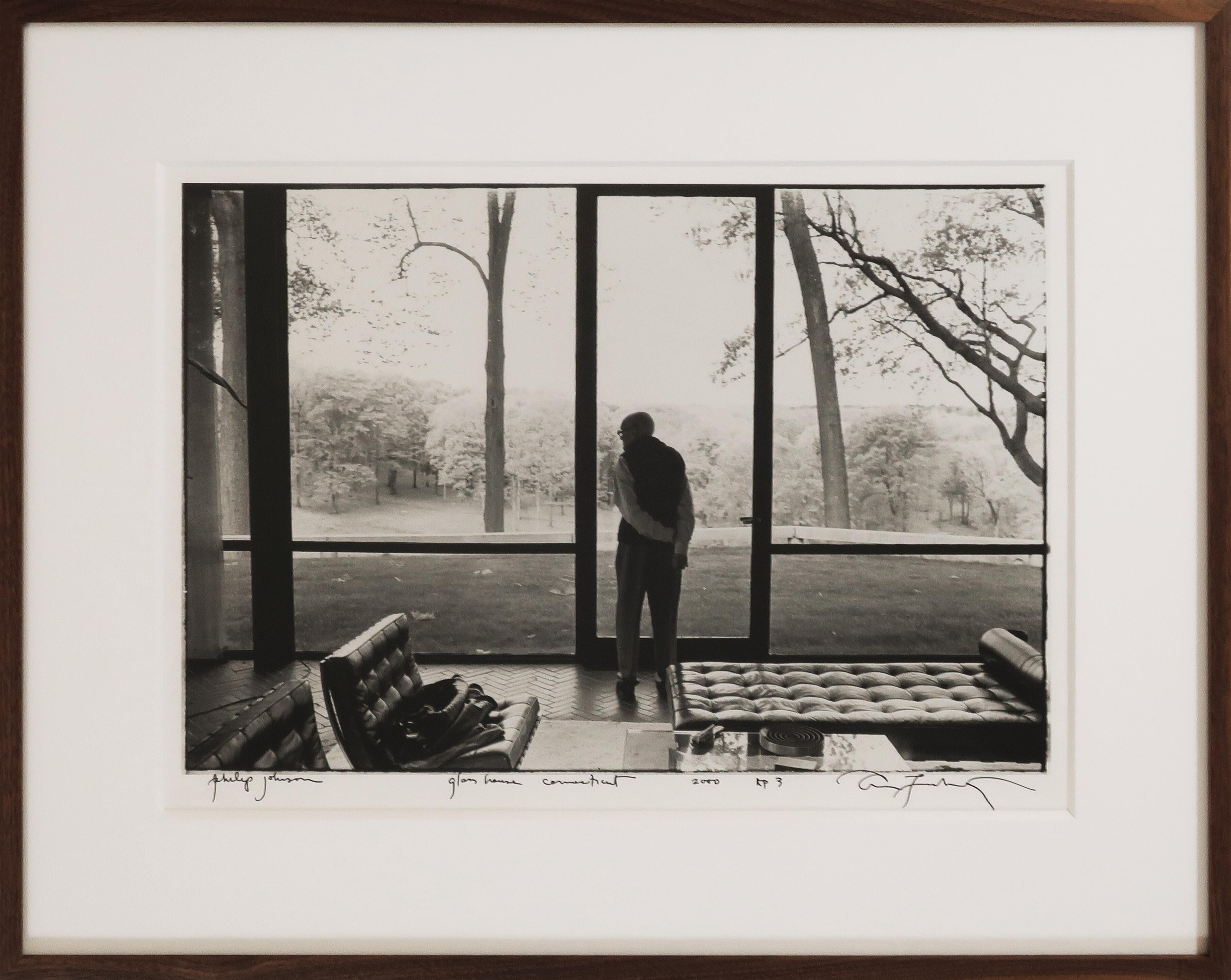 Philip Johnson, New Canaan, Connecticut, 2002 - Photograph by Annie Leibovitz