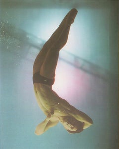 Greg Louganis, Los Angeles Offset Print, Framed, 1992, Mint Condition