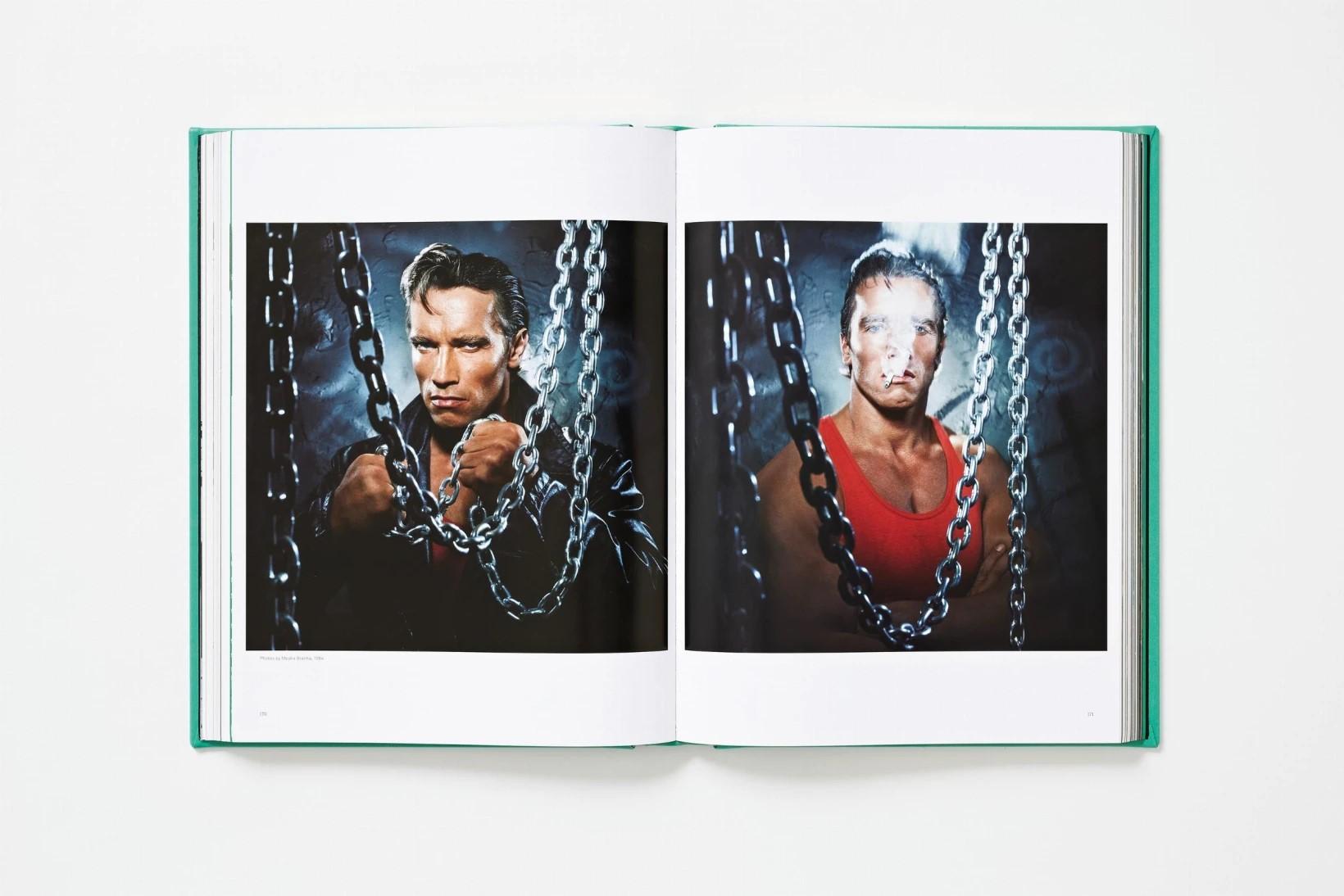 ARNOLD Schwarzenegger. Sigined Annie Leibovitz ChromaLuxe Aluminum Print & Book For Sale 12