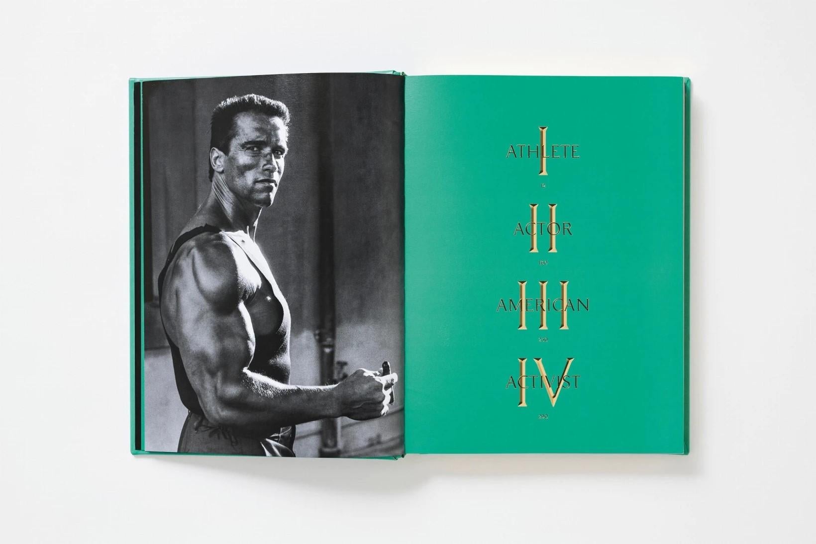 ARNOLD Schwarzenegger. Sigined Annie Leibovitz ChromaLuxe Aluminum Print & Book For Sale 5