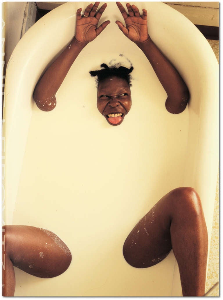 Edition: Whoopi Goldberg.

Sumo-size: 50.0 x 69.0 cm (19.7 x 27.2 in.), 476 pages, Hardcover (incl. 6 fold-outs) with supplement book (INT-Edition) and bookstand designed by Marc Newson.

Editor: Annie Leibovitz, Benedikt Taschen, Simone